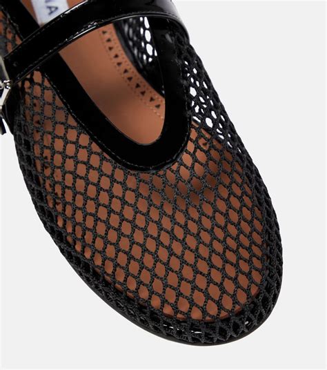 alaia mesh shoes.